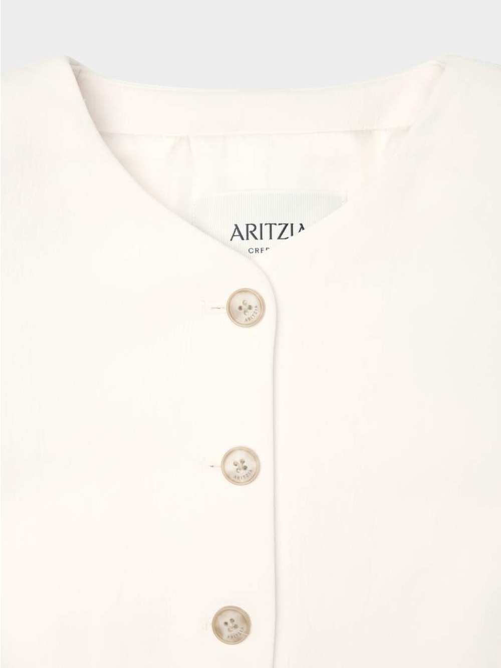 Aritzia Regal Blazer crepette size 10 NWT light birch - Picture 5 of 9